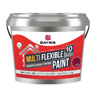 Універсальна гумова фарба “MULTI FLEXIBLE PAINT” Bayris