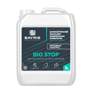 “Bio Stop” - Антисептичний засіб для мінеральних поверхонь Bayris