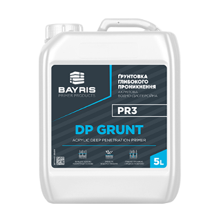 “DP Grunt PR3” - Ґрунтовка глибокого проникнення Bayris