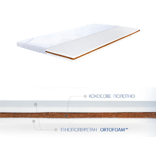 Тонкий матрац Emerald Tropic HIGHFOAM