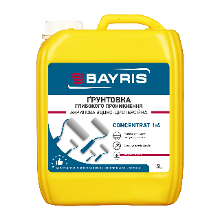Ґрунтовка глибокого проникнення Concentrat 1:4 Bayris