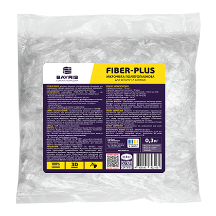 Мікрофібра поліпропіленова FIBER-PLUS