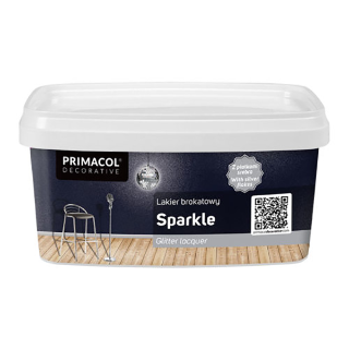 Sparkle. Лак декоративний (з сріблястим гліттером) Primacol Decorative